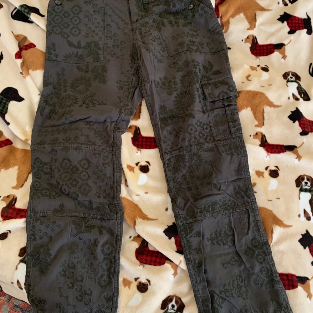 Sundance cropped embroidered pants